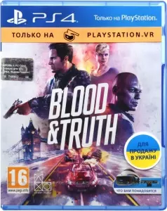 Игра Blood & Truth VR PS4 UA