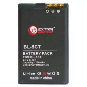 Аккумуляторная батарея для телефона Extradigital Nokia BL-5CT (1100 mAh) (BMN6275)