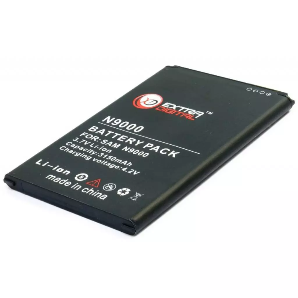 Аккумуляторная батарея для телефона Extradigital Samsung SM-N9000 Galaxy Note 3 (BMS1148) - 2