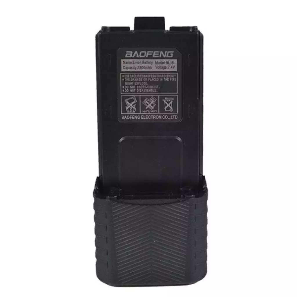 Аккумуляторная батарея для телефона Baofeng для UV-5R Hi 3800mAh (Гр6373) - 1 Аккумуляторная батарея для телефона Baofeng для UV-5R Hi 3800mAh (Гр6373) - 1