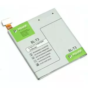 Аккумуляторная батарея для телефона PowerPlant LG BL-T3 (F100, F100L, F100S) 2100mAh (DV00DV6292)