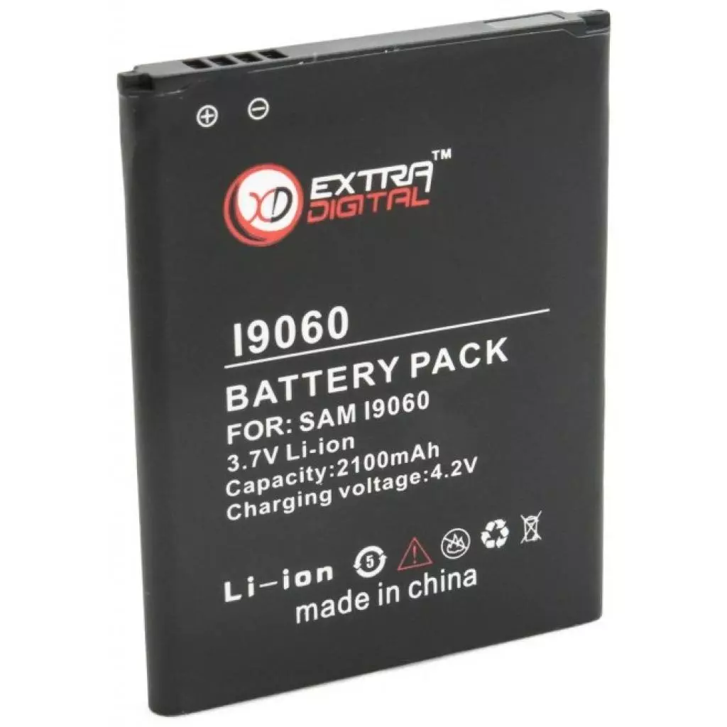 Аккумуляторная батарея для телефона Extradigital Samsung Galaxy Grand Neo GT-i9060 (2100 mAh) (BMS6240) - 1 Аккумуляторная батарея для телефона Extradigital Samsung Galaxy Grand Neo GT-i9060 (2100 mAh) (BMS6240) - 1