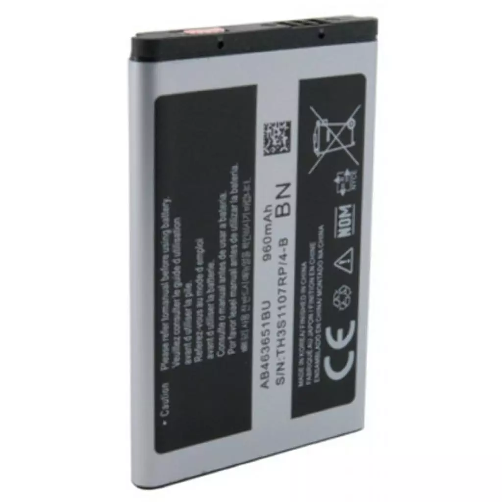 Аккумуляторная батарея для телефона Extradigital Samsung AB463651BU, C3322i (960 mAh) (BMS6412) - 2 Аккумуляторная батарея для телефона Extradigital Samsung AB463651BU, C3322i (960 mAh) (BMS6412) - 2