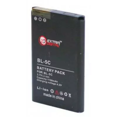 Аккумуляторная батарея для телефона Extradigital Nokia BL-5C (1100 mAh) (BMN6274) - 1