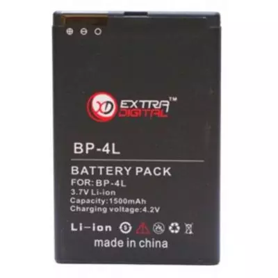 Аккумуляторная батарея для телефона Extradigital Nokia BP-4L (1500 mAh) (DV00DV6025)