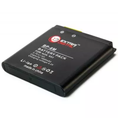 Аккумуляторная батарея для телефона Extradigital Nokia BP-6M (1000 mAh) (DV00DV1187) - 4 Аккумуляторная батарея для телефона Extradigital Nokia BP-6M (1000 mAh) (DV00DV1187) - 4