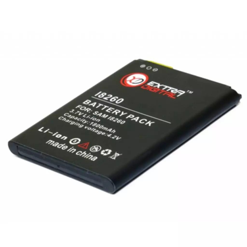 Аккумуляторная батарея для телефона Extradigital Samsung Galaxy GT-i8260 Galaxy Core (1800 mAh) (BMS6299) - 4 Аккумуляторная батарея для телефона Extradigital Samsung Galaxy GT-i8260 Galaxy Core (1800 mAh) (BMS6299) - 4
