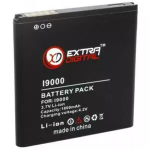 Аккумуляторная батарея для телефона Extradigital Samsung GT-i9000 Galaxy S (1800 mAh) (BMS6305)