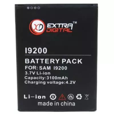 Аккумуляторная батарея для телефона Extradigital Samsung GT-i9200 Galaxy Mega (3100 mAh) (BMS1149)