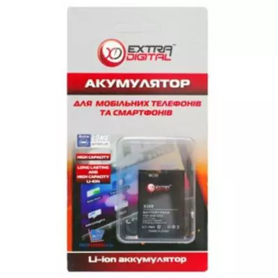 Аккумуляторная батарея для телефона Extradigital Samsung SGH-X208 (750 mAh) (BMS6338) - 2 Аккумуляторная батарея для телефона Extradigital Samsung SGH-X208 (750 mAh) (BMS6338) - 2