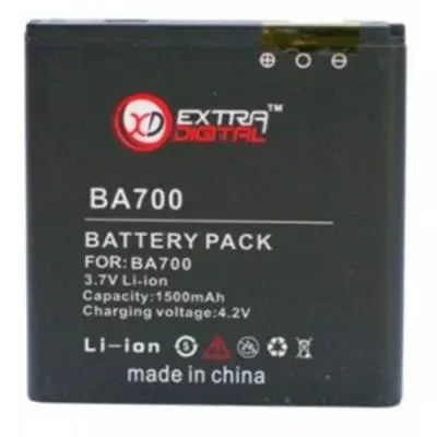 Аккумуляторная батарея для телефона Extradigital Sony Ericsson BA700 (1500 mAh) (BMS6345)