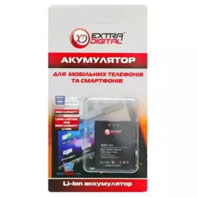 Аккумуляторная батарея для телефона Extradigital Sony Ericsson BST-33 (750 mAh) (BMS6349) - 2 Аккумуляторная батарея для телефона Extradigital Sony Ericsson BST-33 (750 mAh) (BMS6349) - 2