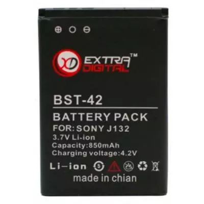 Аккумуляторная батарея для телефона Extradigital Sony Ericsson BST-42 (850 mAh) (DV00DV6076)