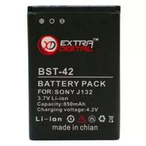 Аккумуляторная батарея для телефона Extradigital Sony Ericsson BST-42 (850 mAh) (DV00DV6076)