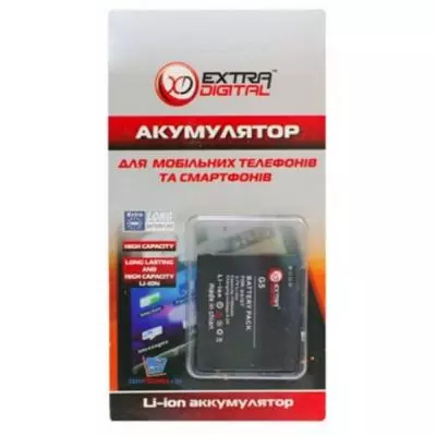 Аккумуляторная батарея для телефона Extradigital HTC G5 (1100 mAh) (BMH6210) - 2 Аккумуляторная батарея для телефона Extradigital HTC G5 (1100 mAh) (BMH6210) - 2