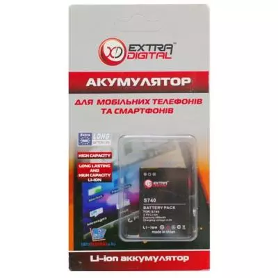 Аккумуляторная батарея для телефона Extradigital HTC Rose (900 mAh) (DV00DV6100) - 2 Аккумуляторная батарея для телефона Extradigital HTC Rose (900 mAh) (DV00DV6100) - 2