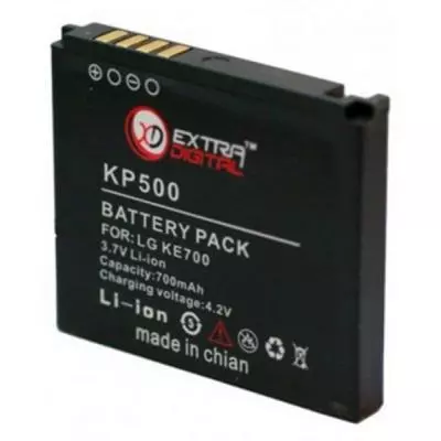 Аккумуляторная батарея для телефона Extradigital LG KP500 (700 mAh) (DV00DV6066) - 1 Аккумуляторная батарея для телефона Extradigital LG KP500 (700 mAh) (DV00DV6066) - 1