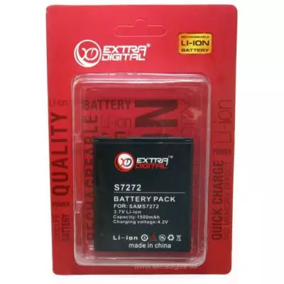 Аккумуляторная батарея для телефона Extradigital Samsung Galaxy Ace 3 Duos (1500 mAh) (BMS6298) - 5 Аккумуляторная батарея для телефона Extradigital Samsung Galaxy Ace 3 Duos (1500 mAh) (BMS6298) - 5
