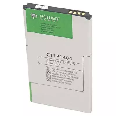 Аккумуляторная батарея для телефона PowerPlant ASUS Zenfone 4 (C11P1404) 1600mAh (SM120024) - 1 Аккумуляторная батарея для телефона PowerPlant ASUS Zenfone 4 (C11P1404) 1600mAh (SM120024) - 1