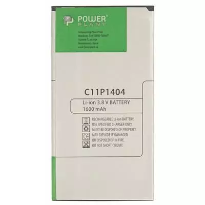 Аккумуляторная батарея для телефона PowerPlant ASUS Zenfone 4 (C11P1404) 1600mAh (SM120024) - 2 Аккумуляторная батарея для телефона PowerPlant ASUS Zenfone 4 (C11P1404) 1600mAh (SM120024) - 2