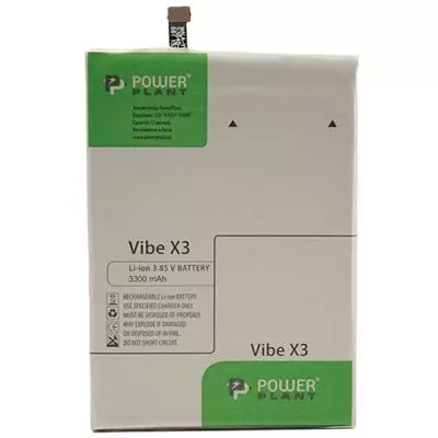 Аккумуляторная батарея для телефона PowerPlant Lenovo Vibe X3 (BL256) 3300mAh (SM130092)