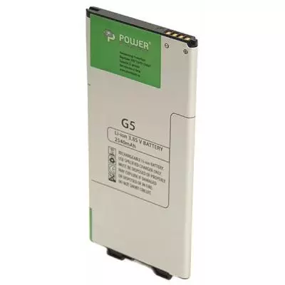 Аккумуляторная батарея для телефона PowerPlant LG G5 (BL-42D1F) 2540mAh (SM160013) - 1 Аккумуляторная батарея для телефона PowerPlant LG G5 (BL-42D1F) 2540mAh (SM160013) - 1