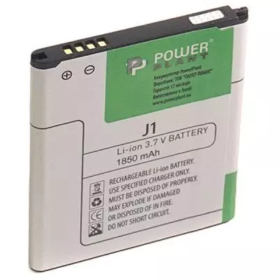 Аккумуляторная батарея для телефона PowerPlant Samsung Galaxy J1 (EB-BJ100CBE) 1850mAh (SM170203) - 1