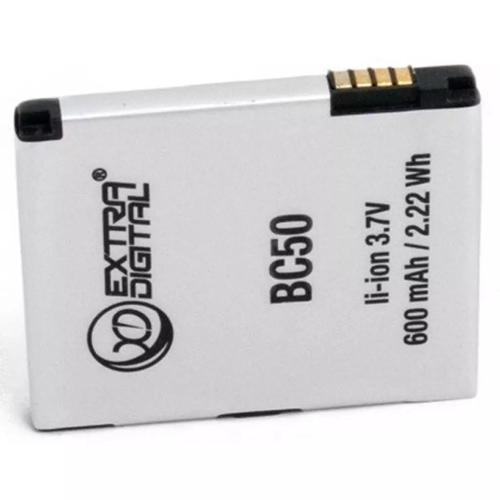 Аккумуляторная батарея для телефона Extradigital Motorola BC50 (600 mAh) (BMM6252) - 1 Аккумуляторная батарея для телефона Extradigital Motorola BC50 (600 mAh) (BMM6252) - 1