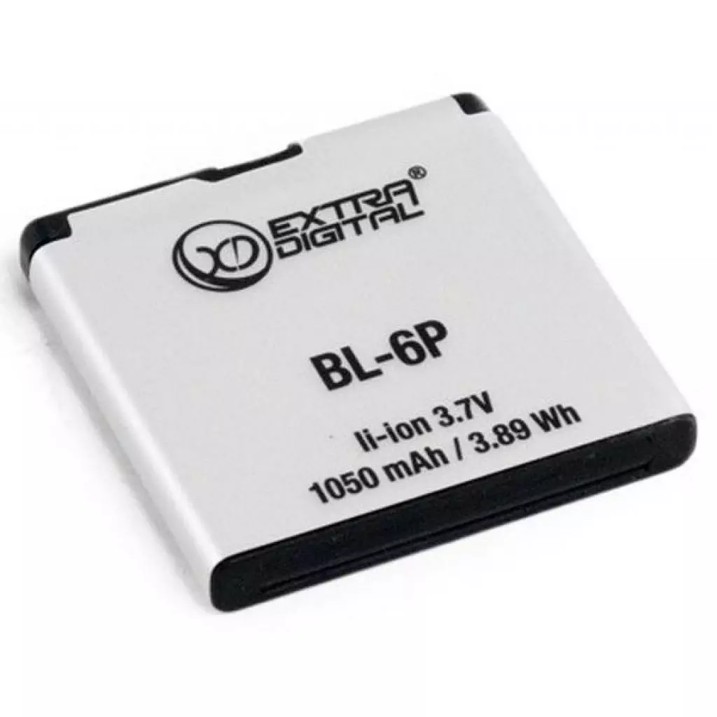 Аккумуляторная батарея для телефона Extradigital Nokia BL-6P (1050 mAh) (BMN6282) - 2