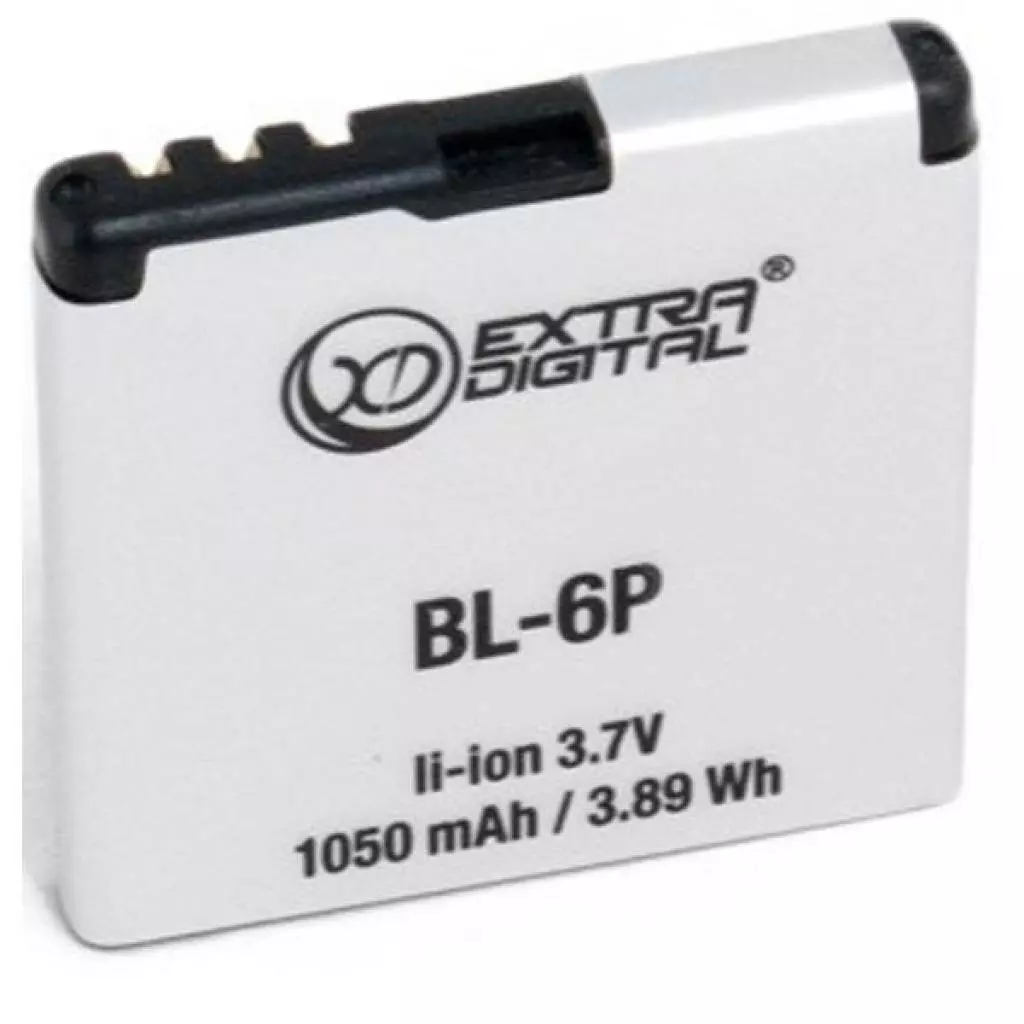 Аккумуляторная батарея для телефона Extradigital Nokia BL-6P (1050 mAh) (BMN6282)