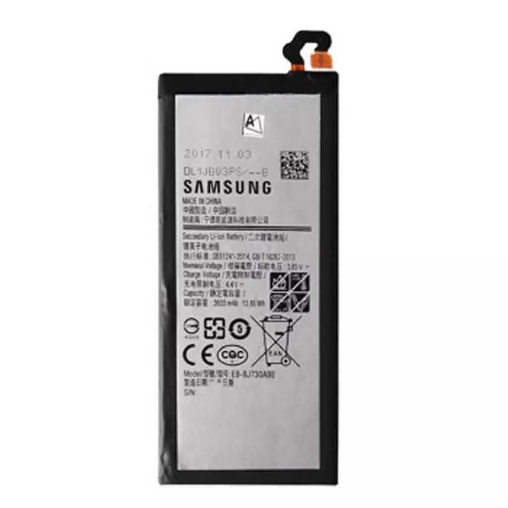 Аккумуляторная батарея для телефона Samsung for J730 (J7-2017) (EB-BJ730ABE / 63615)