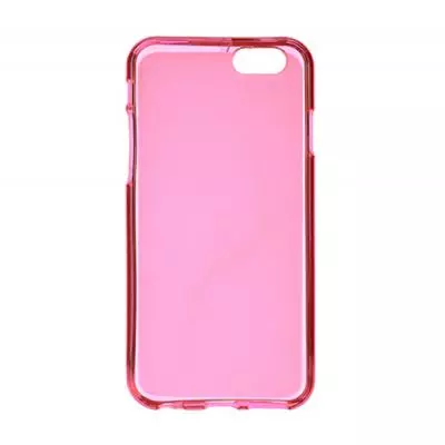 Чехол для моб. телефона Drobak для Apple Iphone 6 Pink Clear /Elastic PU/ (210288) (210288) - 1