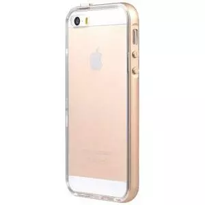 Чехол для моб. телефона Avatti Mela Double Bumper iPhone 5/5S gold (153373)