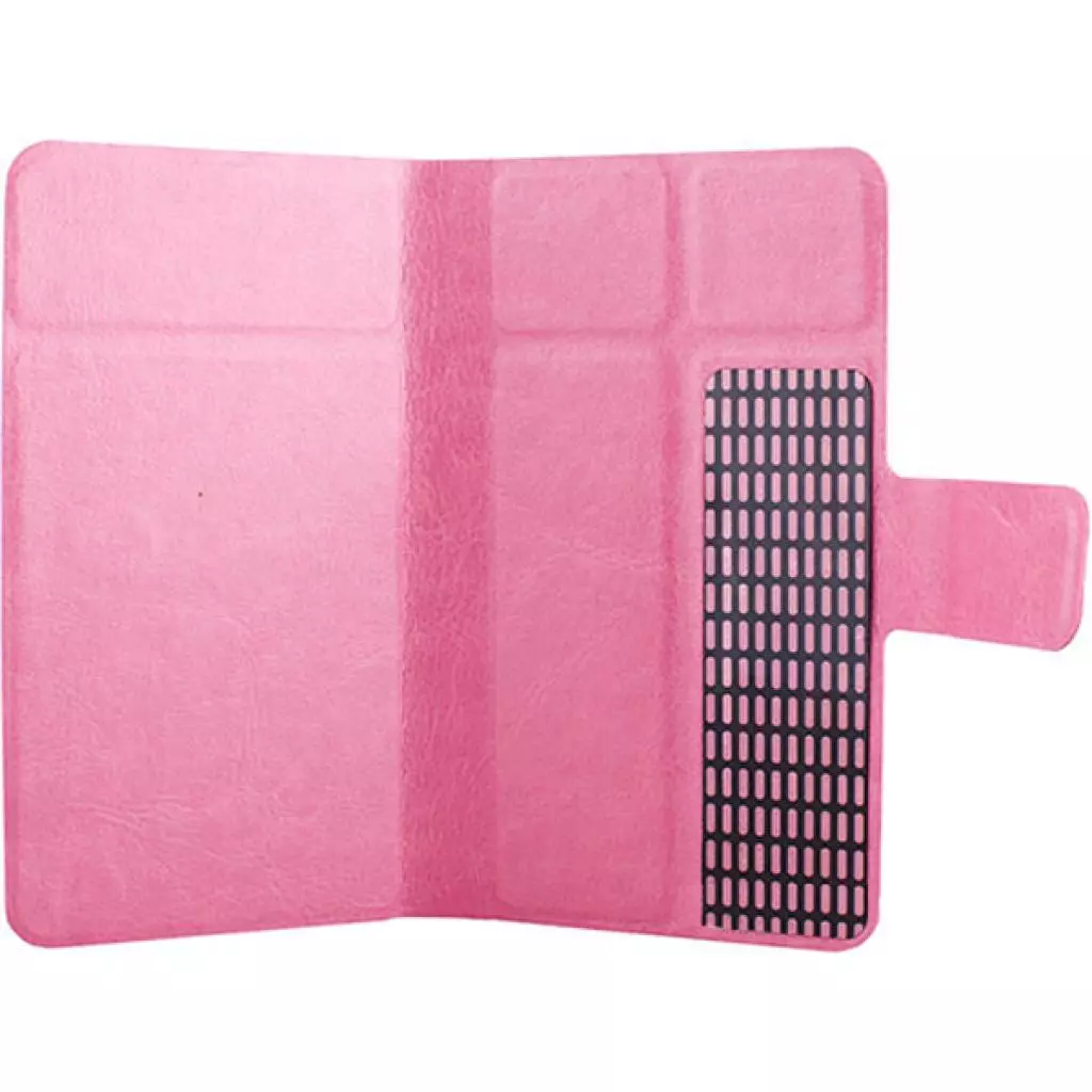 Чехол для моб. телефона Vellini Universal Smart Book 4.2"-4.8" (Pink) (215389) - 1 Чехол для моб. телефона Vellini Universal Smart Book 4.2"-4.8" (Pink) (215389) - 1