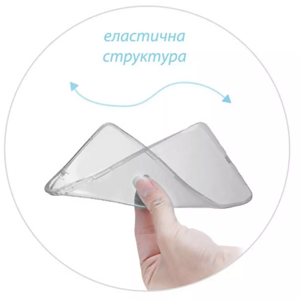 Чехол для моб. телефона Global для Huawei Y6 2 (TPU) Extra Slim (светлый) (1283126473388) - 1