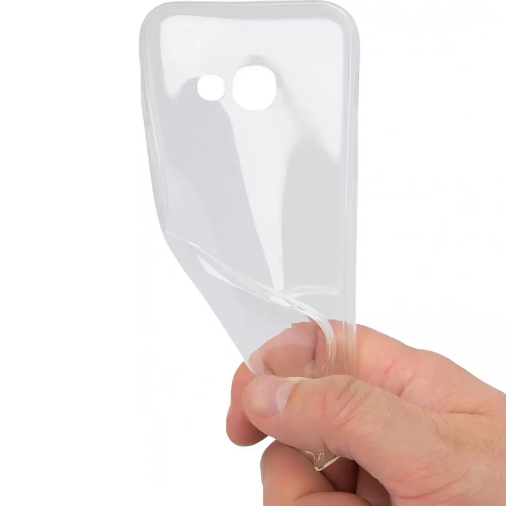 Чехол для моб. телефона Drobak Ultra PU для Samsung Galaxy A3 2017 (Clear) (212964) - 2