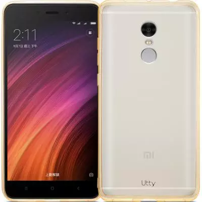 Чехол для моб. телефона Utty Ultra Thin TPU Xiaomi Redmi Note 4 (C6) золот. (263505) - 1