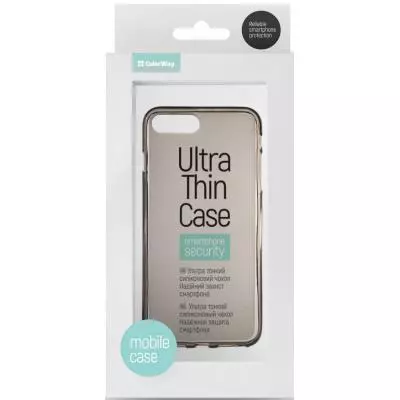 Чехол для моб. телефона ColorWay TPU case for Apple iPhone 7 plus, чёрный (56919) - 2