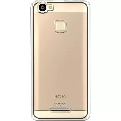 Чехол для моб. телефона Nomi Electroplating TPU ECi5032 серебряный (311276)