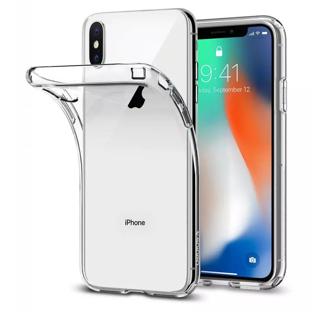 Чехол для моб. телефона для Apple iPhone X/XS Clear tpu (Transperent) Laudtec (LC-AIX)