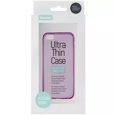 Чехол для моб. телефона ColorWay ultrathin TPU case for Apple iPhone 5/5s/SE (CW-CTPAI5-PN) - 4 Чехол для моб. телефона ColorWay ultrathin TPU case for Apple iPhone 5/5s/SE (CW-CTPAI5-PN) - 4