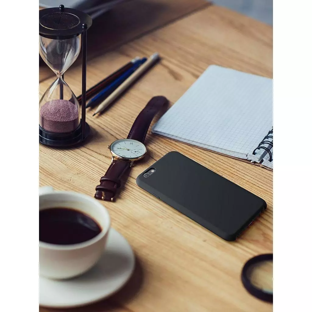 Чехол для моб. телефона Laudtec для iPhone 6/6s Plus liquid case (black) (LT-I6PLC) - 8