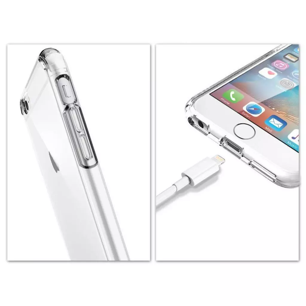 Чехол для моб. телефона Laudtec для iPhone 6/6s Clear tpu (Transperent) (LC-IP6ST) - 7