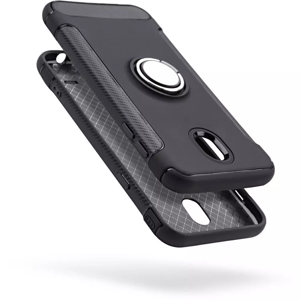 Чехол для моб. телефона Laudtec для Samsung J7 2017/J730 Ring stand (black) (LR-J730-BC) - 1 Чехол для моб. телефона Laudtec для Samsung J7 2017/J730 Ring stand (black) (LR-J730-BC) - 1