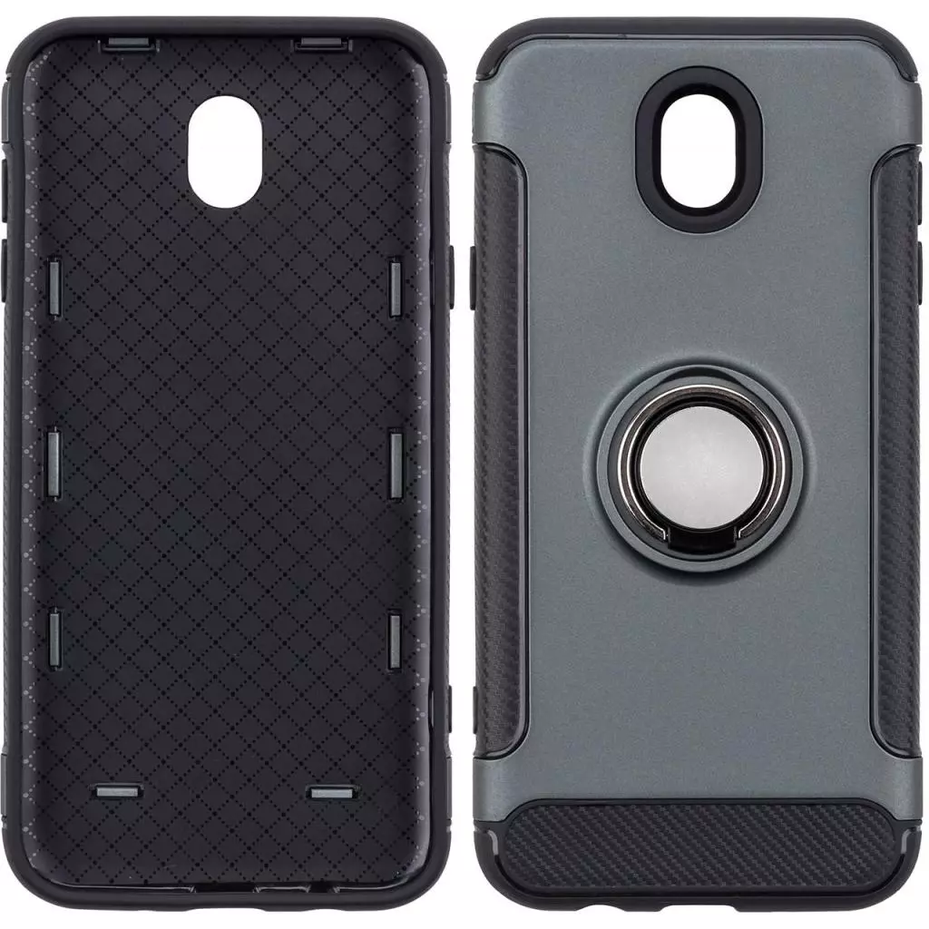 Чехол для моб. телефона Laudtec для Samsung J7 2017/J730 Ring stand (blue) (LR-J730-BL) - 4