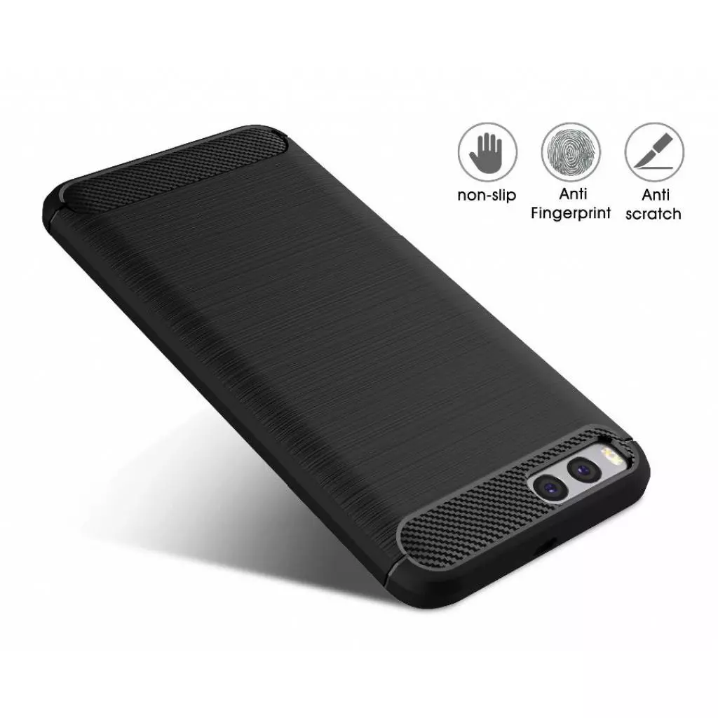 Чехол для моб. телефона Laudtec для Xiaomi Mi 6 Carbon Fiber (Black) (LT-XMI6B) - 1 Чехол для моб. телефона Laudtec для Xiaomi Mi 6 Carbon Fiber (Black) (LT-XMI6B) - 1