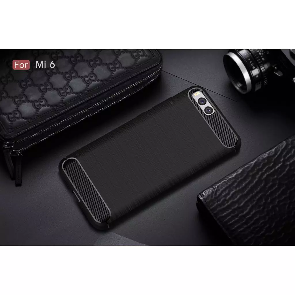 Чехол для моб. телефона Laudtec для Xiaomi Mi 6 Carbon Fiber (Black) (LT-XMI6B) - 6 Чехол для моб. телефона Laudtec для Xiaomi Mi 6 Carbon Fiber (Black) (LT-XMI6B) - 6
