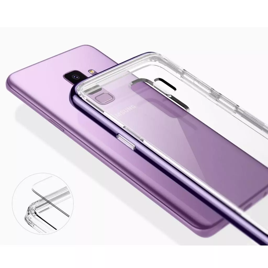 Чехол для моб. телефона Laudtec для SAMSUNG Galaxy S9 Plus Clear tpu (Transperent) (LC-GS9PB) - 9