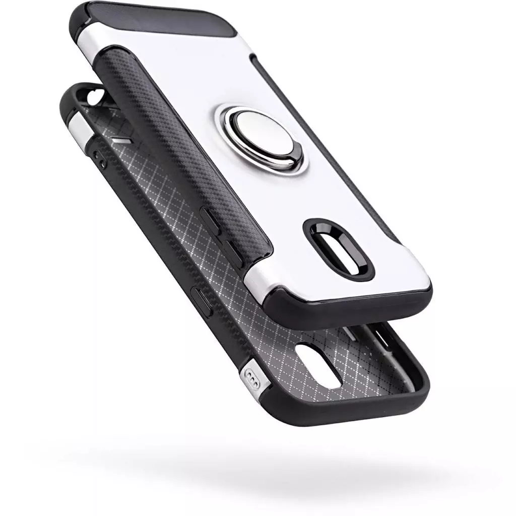 Чехол для моб. телефона Laudtec для Samsung J5 2017/J530 Ring stand (silver) (LR-J530-SR) - 1 Чехол для моб. телефона Laudtec для Samsung J5 2017/J530 Ring stand (silver) (LR-J530-SR) - 1