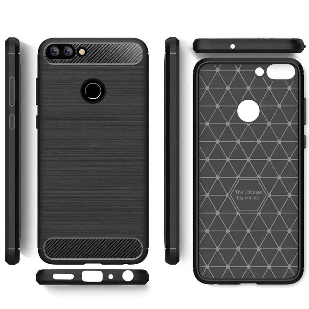 Чехол для моб. телефона Laudtec для Huawei Y7 Prime 2018 Carbon Fiber (Black) (LT-YP2018) - 1 Чехол для моб. телефона Laudtec для Huawei Y7 Prime 2018 Carbon Fiber (Black) (LT-YP2018) - 1
